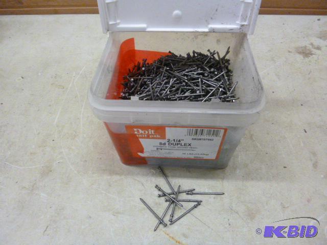 lot 30 image: Lot of 2 14" 8D Duplex Nails...