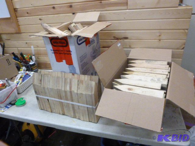 lot 49 image: 12" Wooden Stakes Approximately 220....