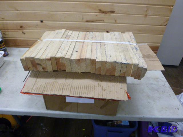 lot 50 image: 16" Wooden Stakes Approximately 85....