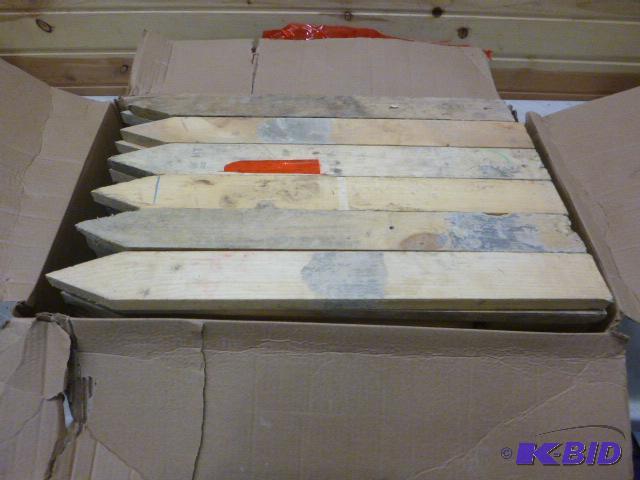 lot 51 image: 24" Wooden Stakes Approximately 60....
