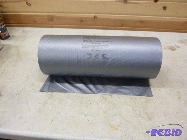 lot 80 image: Roll of Plastic Film Packaging Material...
