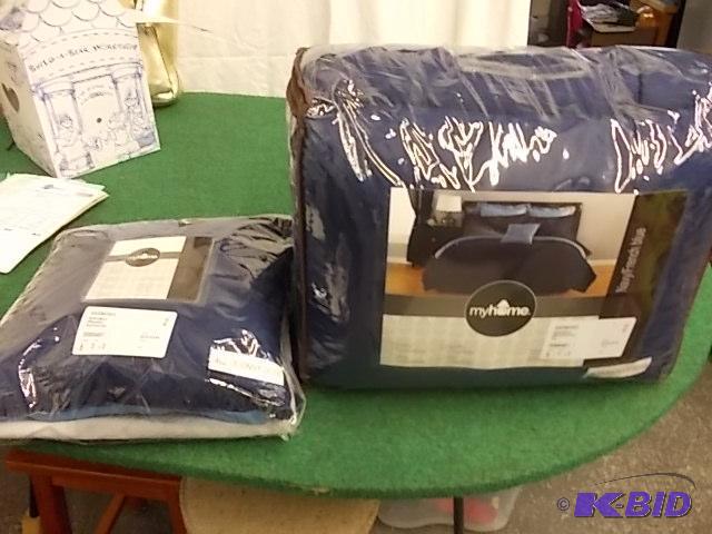 My Home Queen Comforter, 2 Reversible Shams, ...