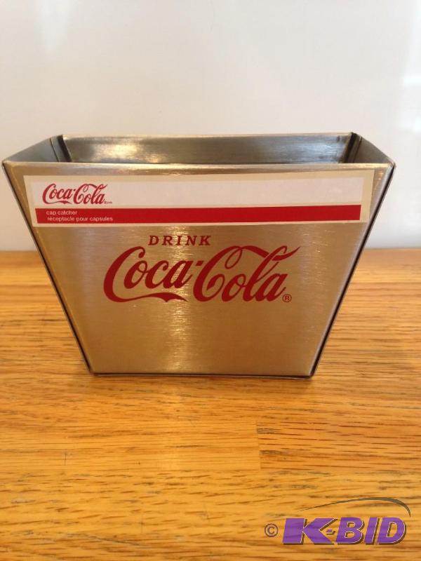 Coke bottle cap catcher