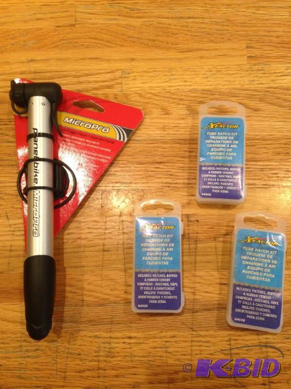 Tire Pump & repair Kit