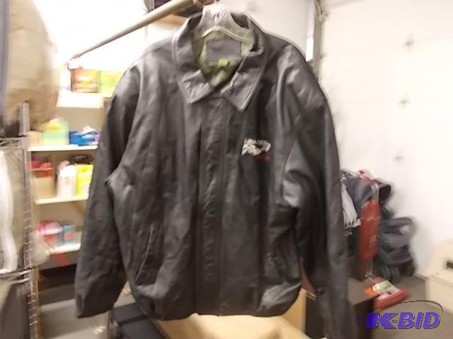 Leather Racing Jacket Mens Size XL...