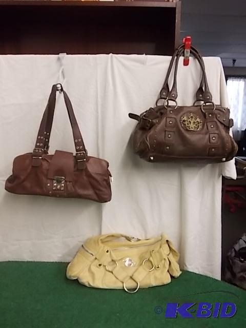3 Assorted Handbags...