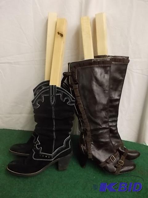 2 Pairs of Fashion boots Sz. 8...