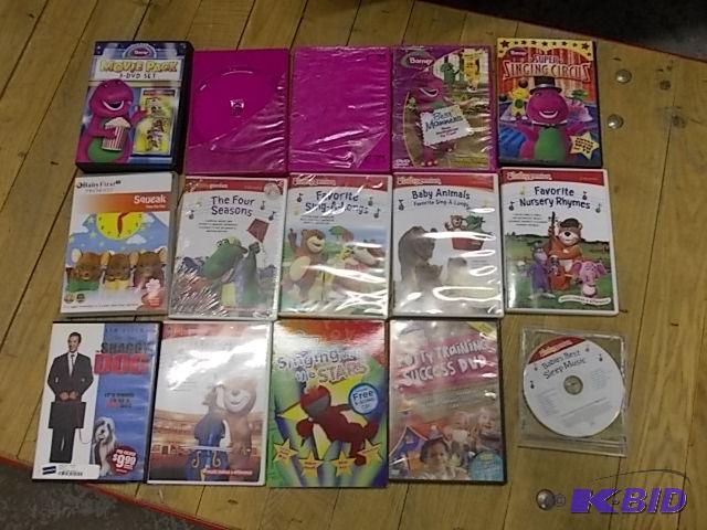 lot 23 image: 15 DVDs...