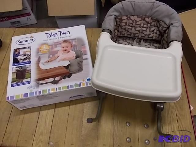 lot 26 image: Summer Hook On Chair and Booster Seat...