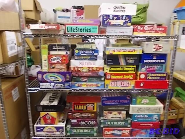 lot 30 image: Cart Load&nbspof Assorted Family Board Games...