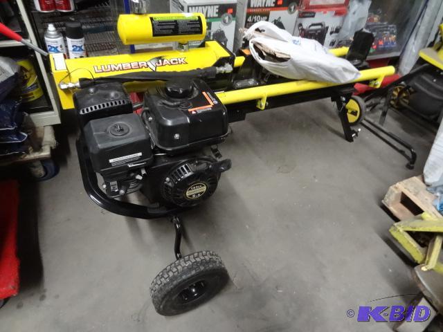 New lumberjack 13 ton log splitter. The shipp...