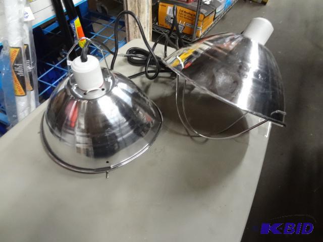 New Qty 4 Brooder Lights some have dents...