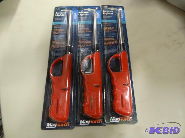 New Qty 3 Mag Tourch brand long neck refillab...