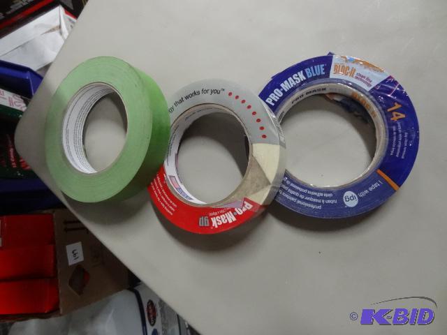 New 3 pc painter lot including 1 roll promask...