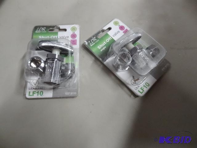 New lot qty 2 brass angled shut off value mod...