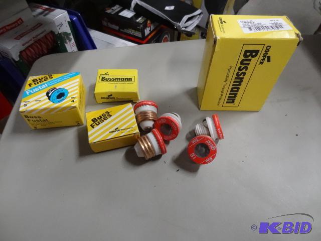 New lot of Cooper Bussmann brand electrical f...