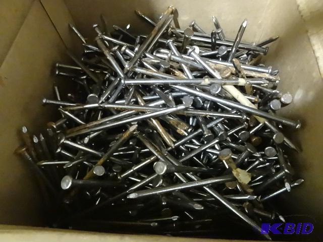 New approx 40 lbs common nails. 5 in 40 D...