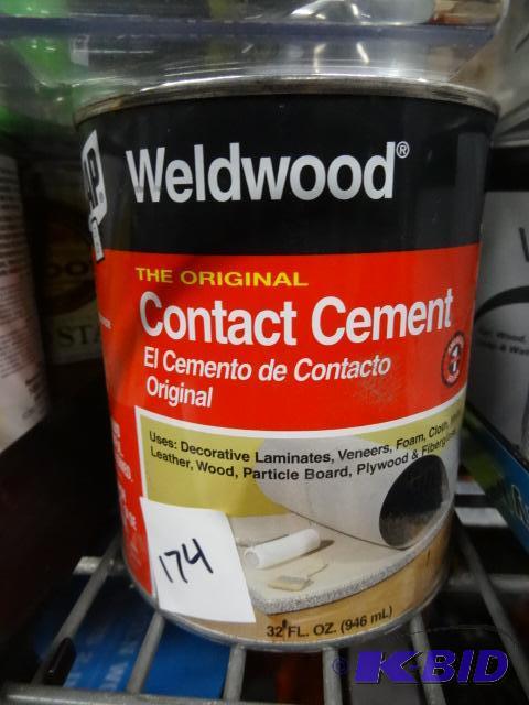 new DAP Weldwood brand contact cement. Qt eac...