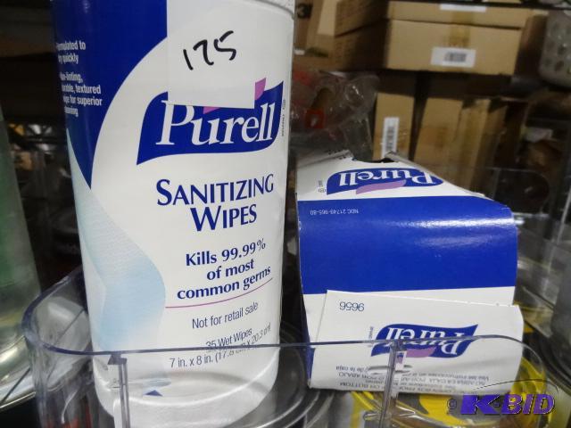 New Purell lot includes 2 containers of sanit...