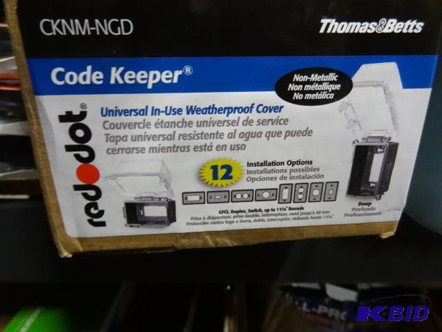 New quantity 4 Thomas and Betts brand red dot...
