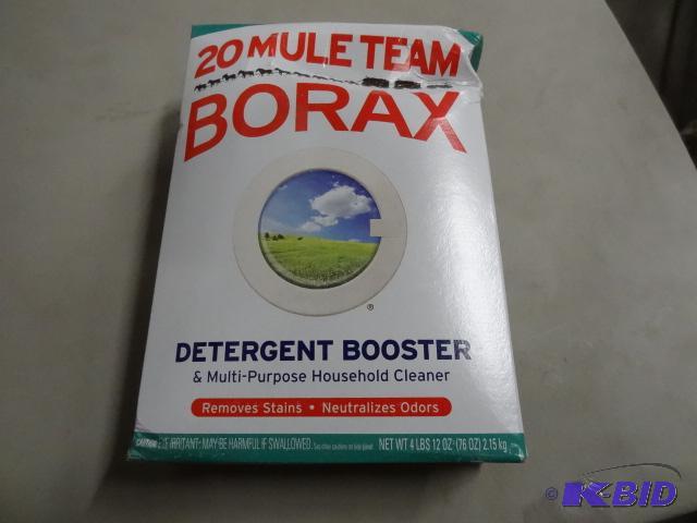 New box of 20 mule team Borax detergent boost...