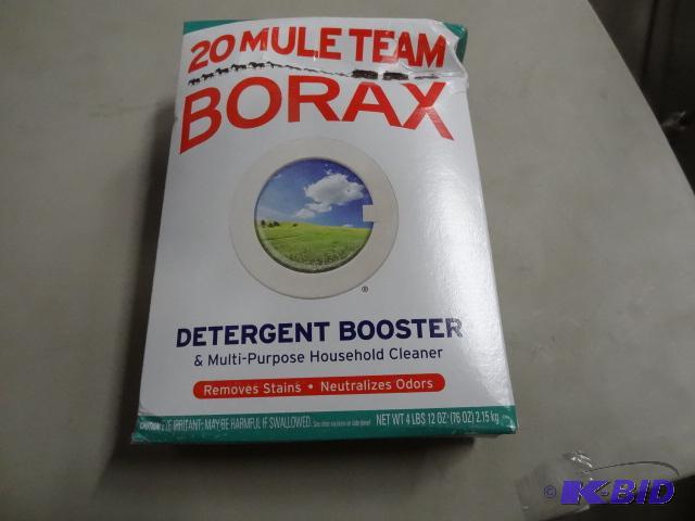New box of 20 mule team Borax detergent boost...