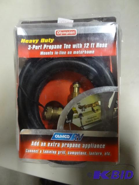 New Camco RV brand heavy duty 3 port propane ...