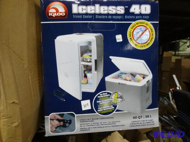 New in box Igloo brand iceless travel cooler ...