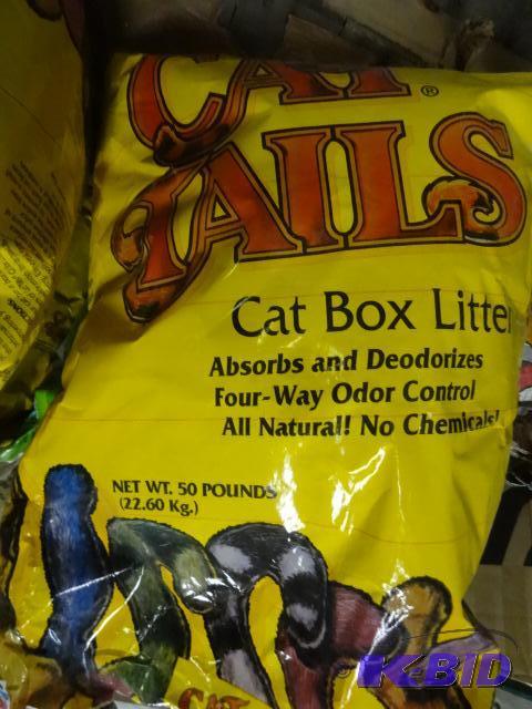 New qty 2 bags of cat tails kitty litter. App...