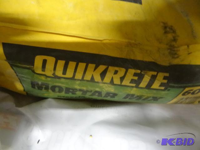 New qty 3 of Quikrete brand mortor mix. Appro...