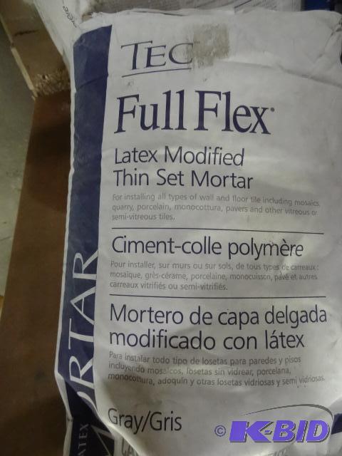 New 3 bags of Tec brand full flex latex modif...