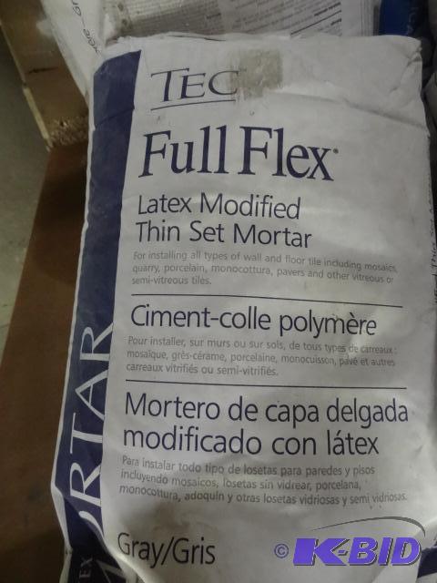 New 3 bags of Tec brand full flex latex modif...