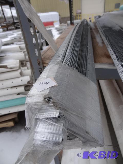 new lot of galvanized corner bead approx 50 p...