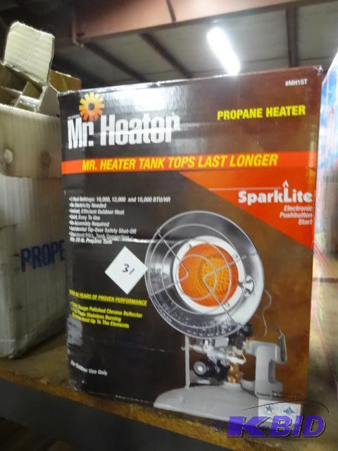 New in box Mr Heater brand propane heater. Ta...