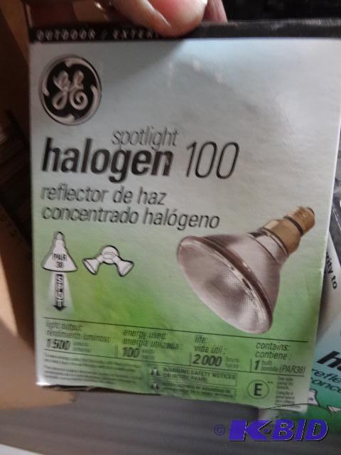 New Qty 5 GE Halogen 100 Watt Spotlight bulbs...