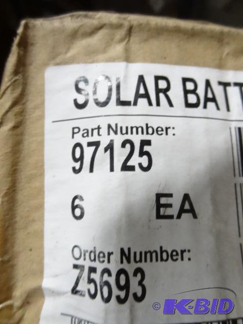 New Qty 6 - 4 packs of Moonrays Solar recharg...
