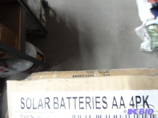 New Qty 6 - 4 packs of Moonrays Solar recharg...