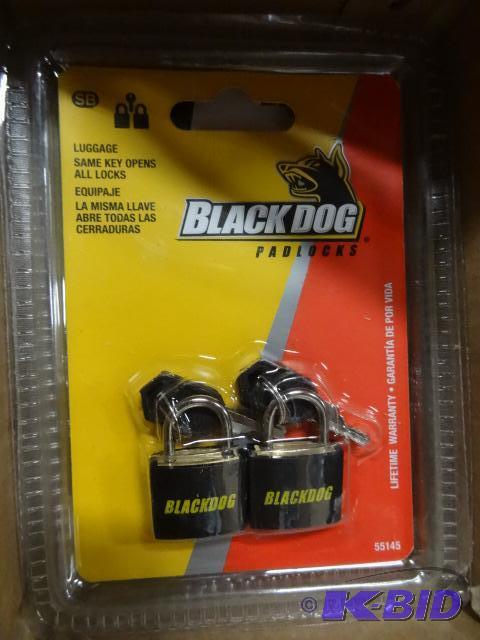 New lot of 6 BlackDog Brass Padlocks. Comes i...