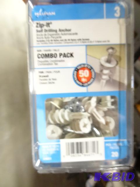 New lot of 4 packs of Hillman brand ZipIt sle...