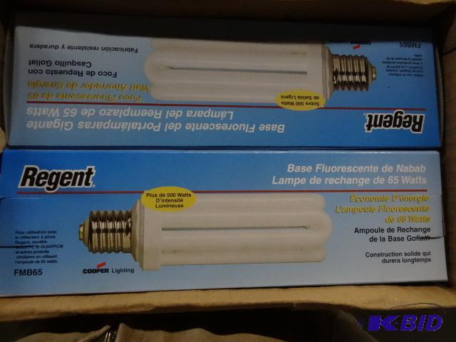 New lot of 4 Cooper lighting brand 65 watt Fl...