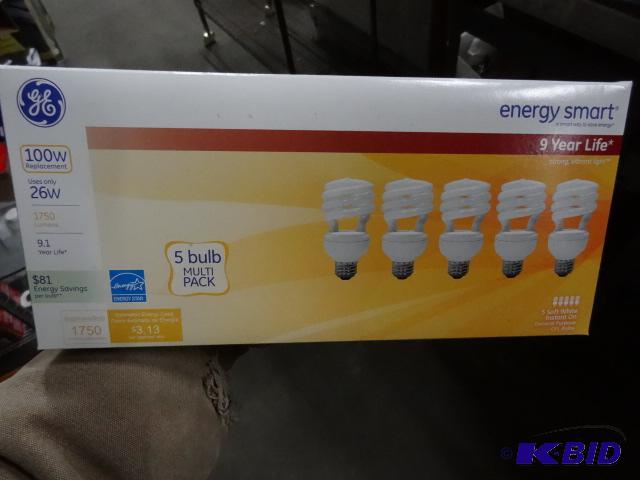 New lot of 2 packs of GE brand energy smart C...