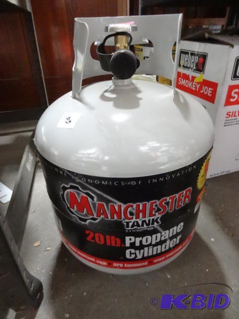 New 20 lb propane tank....