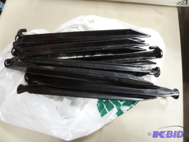 New lot of qty 9 High Impact Plastic Tent and...