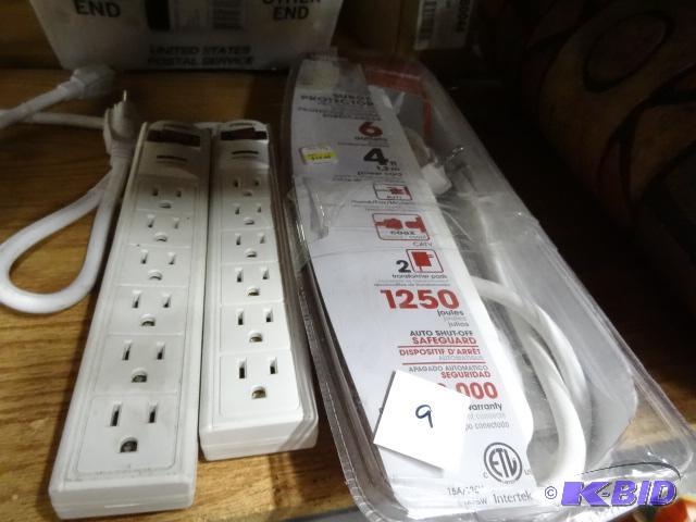 New 3 piece lot of prime brand multi outlet s...