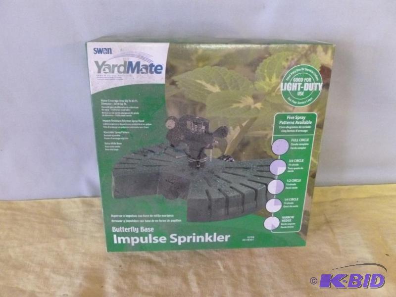 lot 110 image: Swan Yard Mate butterfly base impulse sprinkl...