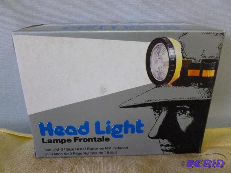 lot 129 image: Cap - head light, new in the box....