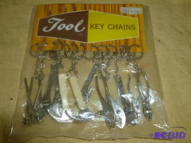 lot 130 image: Large pack of twelve vintage tool themed meta...