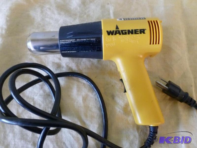 lot 139 image: Wagner paint stripping heat gun, good working...