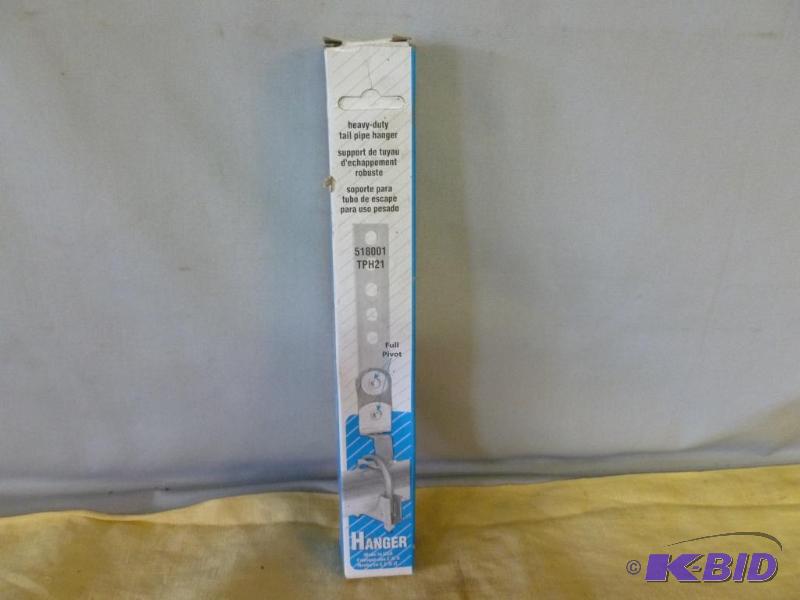 lot 141 image: Heavy duty tail pipe hanger, new in the box....