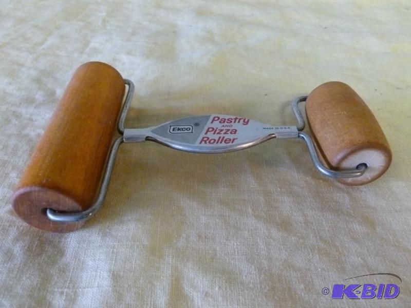 lot 151 image: Ekco pastry and pizza roller, good usable con...